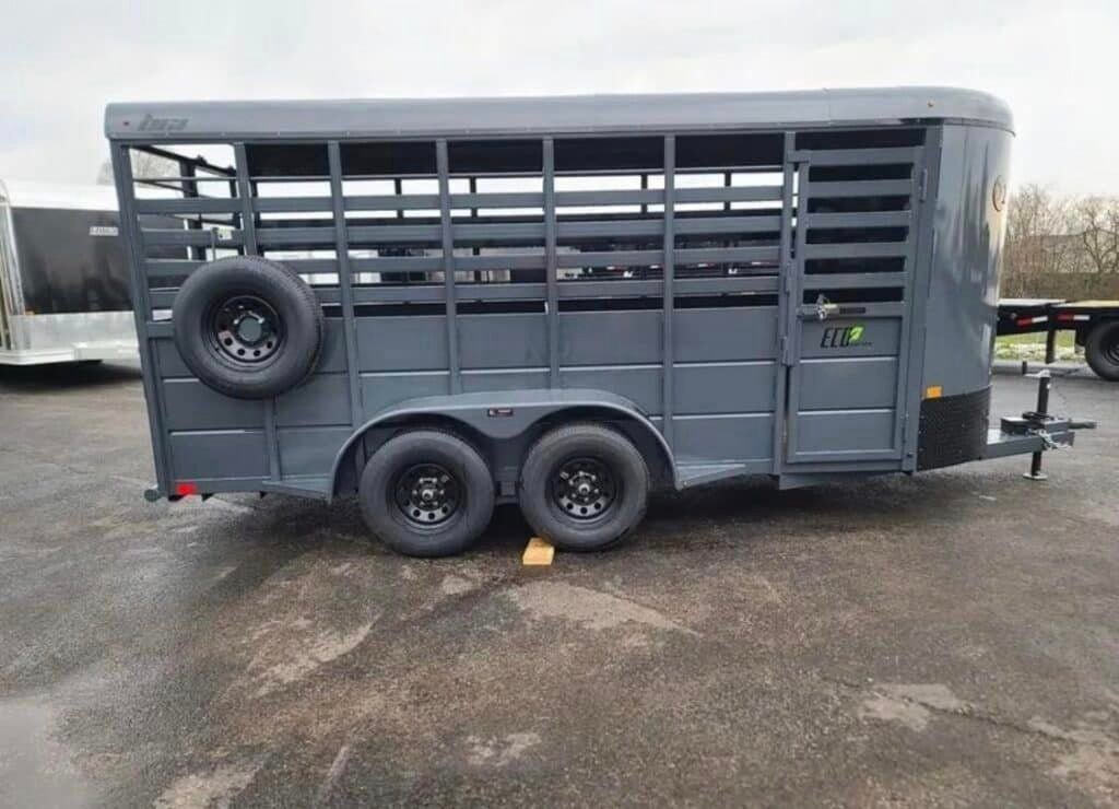 2023 BCI Stock Trailer 6’X16′ Eco Series Bumper Pull - Image 3