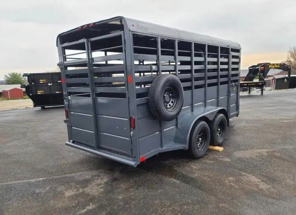 2023 BCI Stock Trailer 6’X16′ Eco Series Bumper Pull - Image 4