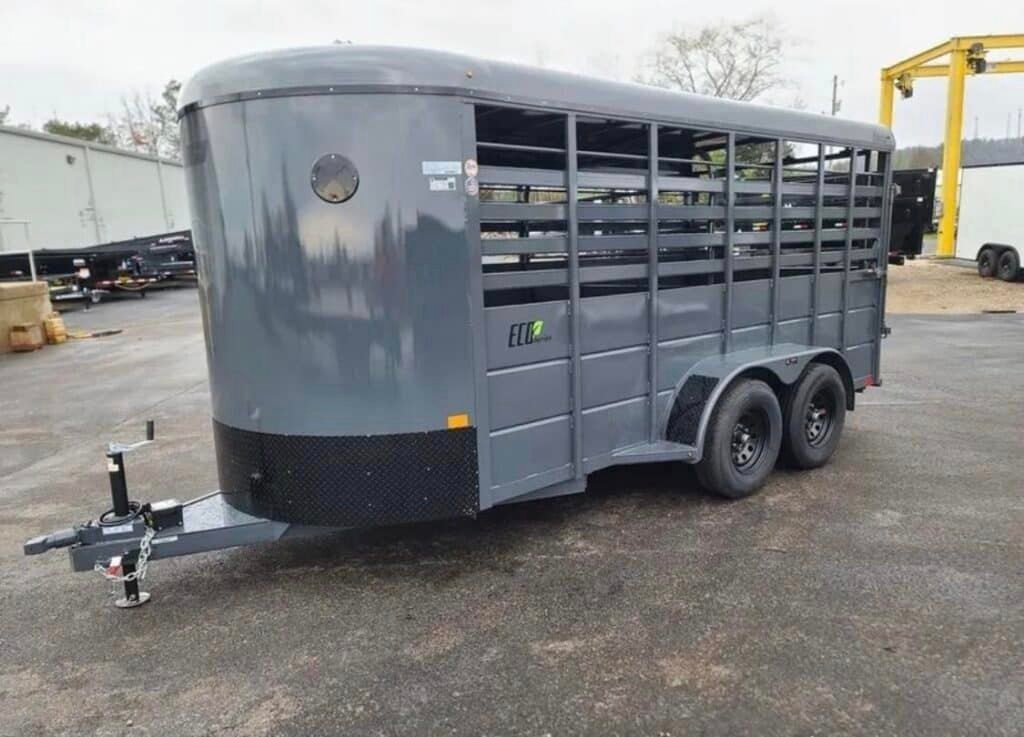 2023 BCI Stock Trailer 6’X16′ Eco Series Bumper Pull - Image 8