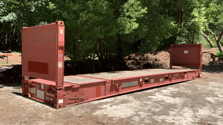 New 40ft Flat Rack Shipping Container – renewsalvage.org