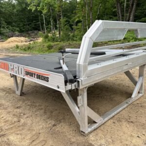 Sno Pro 7ft Aluminum Sled Deck w/Sliding Sides & Telescoping