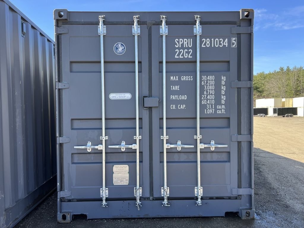 20ft Storage Container Standard Height Open Side New - Image 6