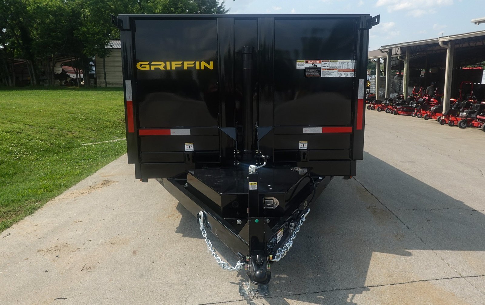 7x16 Telescopic Dump Trailer with 4ft Sides (2) 7K Axles 14k GVWR - Image 5