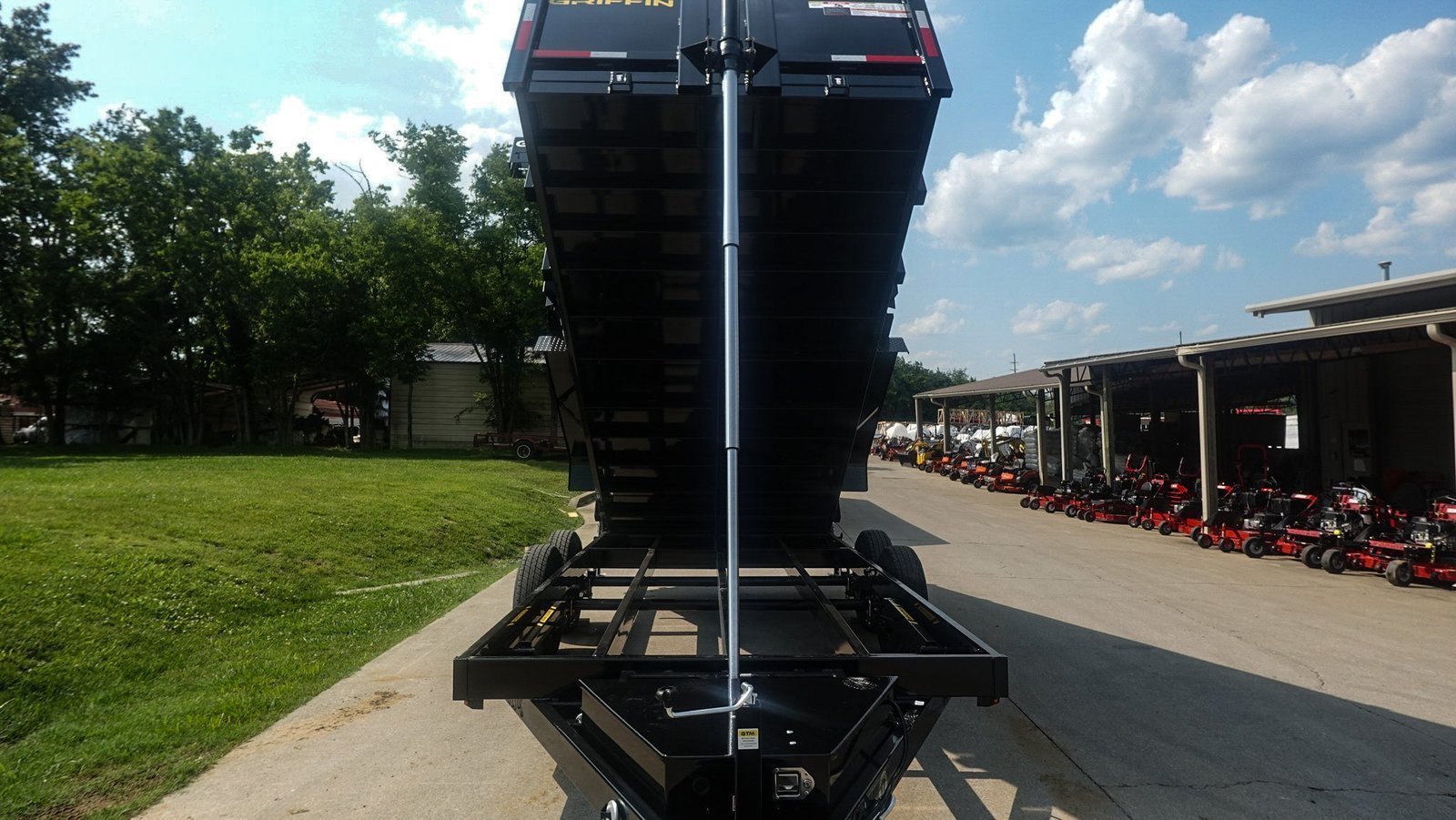 7x16 Telescopic Dump Trailer with 4ft Sides (2) 7K Axles 14k GVWR - Image 9