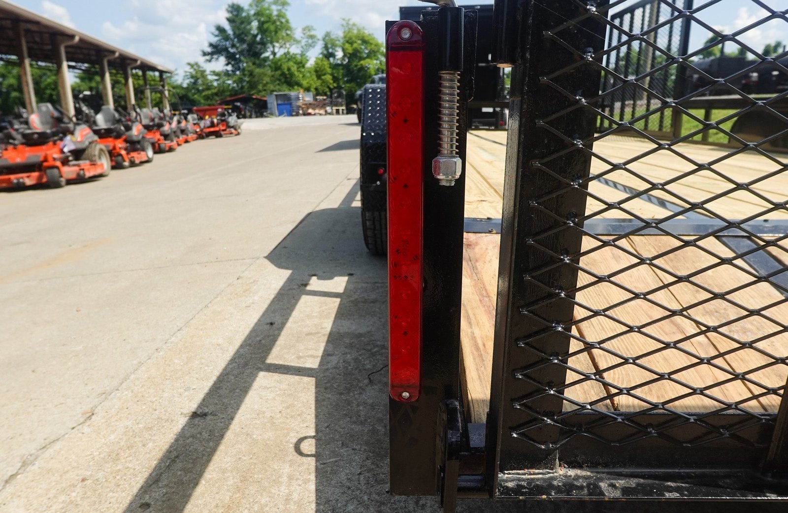 7x20 Dovetail Utility Trailer with Side Gate (2) 3,500lb Axles - Image 19