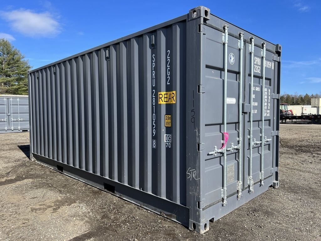 20' Storage Container One Trip Open Side Standard Height - Image 7