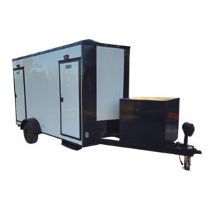 7' X 12' Custom Restroom / Bathroom Trailer