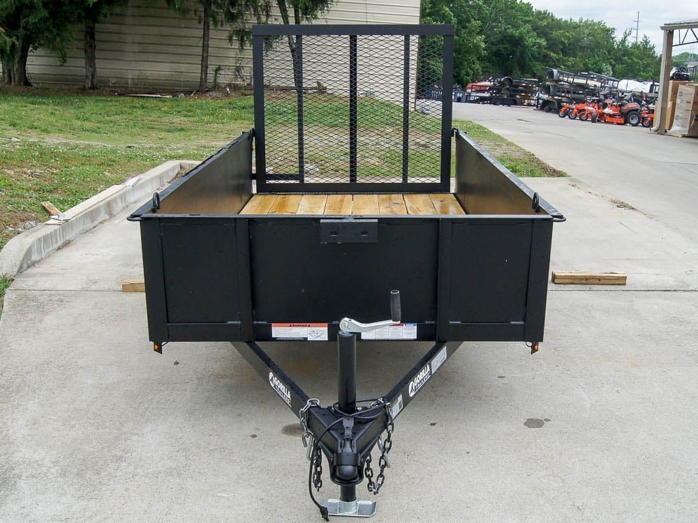 5x10 Utility Trailer with 18in Metal Sides 3500lb Axle - Image 2
