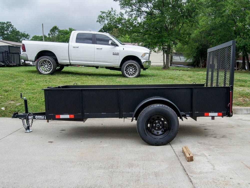 5x10 Utility Trailer with 18in Metal Sides 3500lb Axle - Image 3