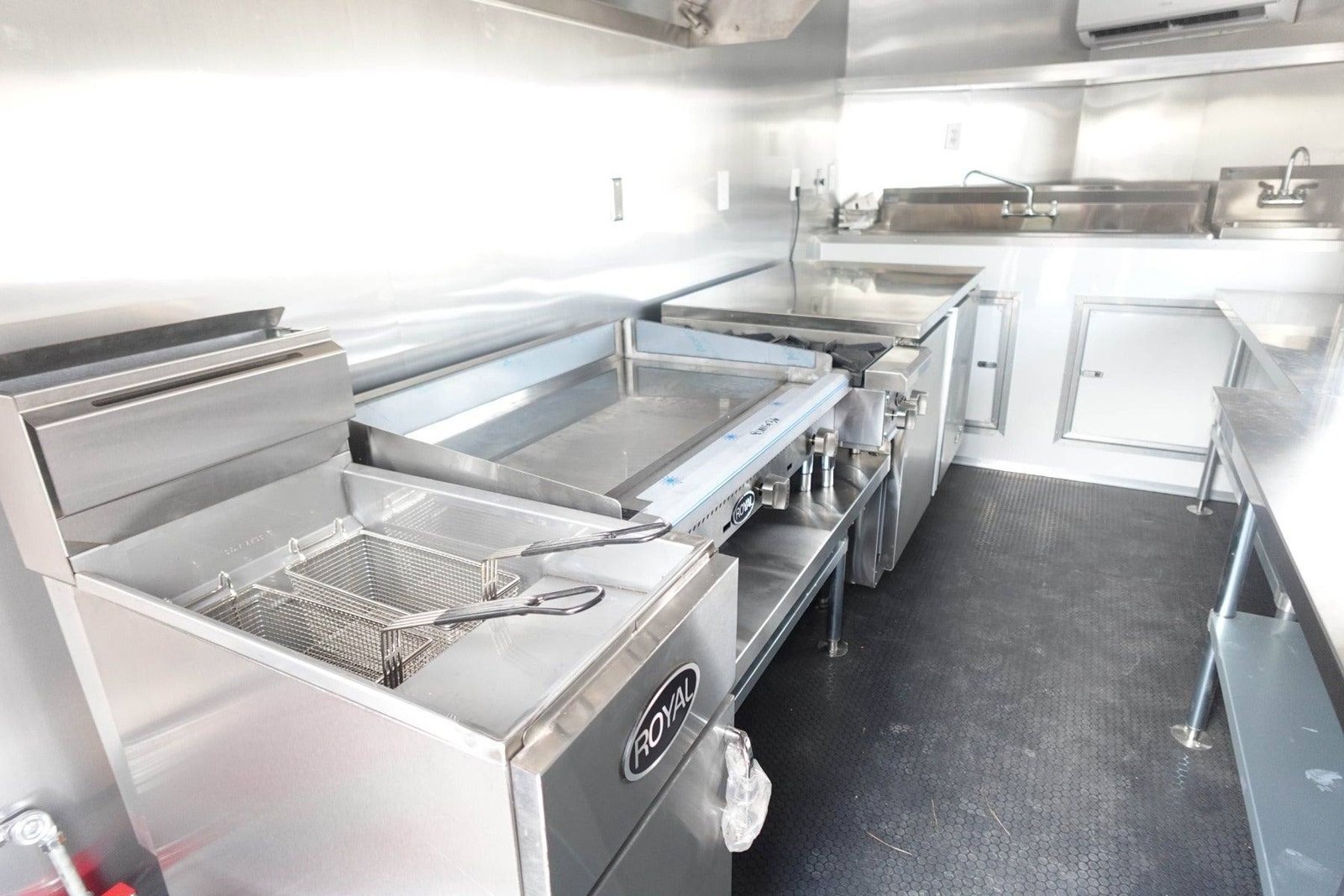 7' X 14' White Concession Trailer Food Event Catering - Image 3