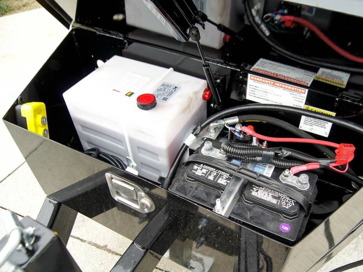 7x16 Telescopic Dump Trailer with 3ft Sides (2) 7K Axles GVWR 14k - Image 14