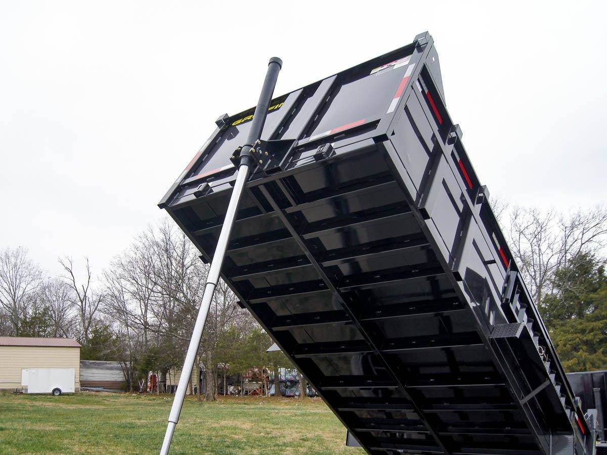 7x16 Telescopic Dump Trailer with 3ft Sides (2) 7K Axles GVWR 14k - Image 22