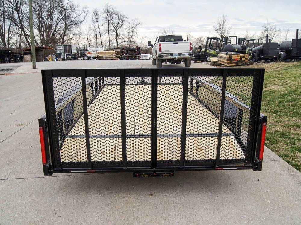 6.4x16 Tube Top Dovetail Utility Trailer (2) 3,500lb Axles - Image 5