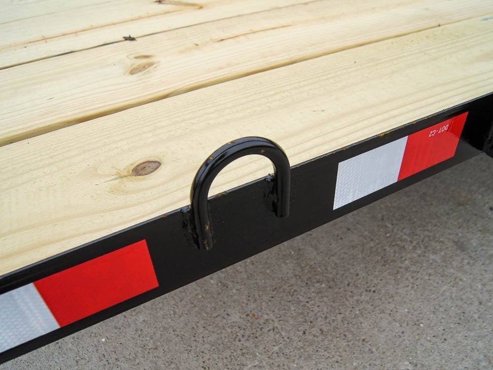 6.4x16 Tube Top Dovetail Utility Trailer (2) 3,500lb Axles - Image 12