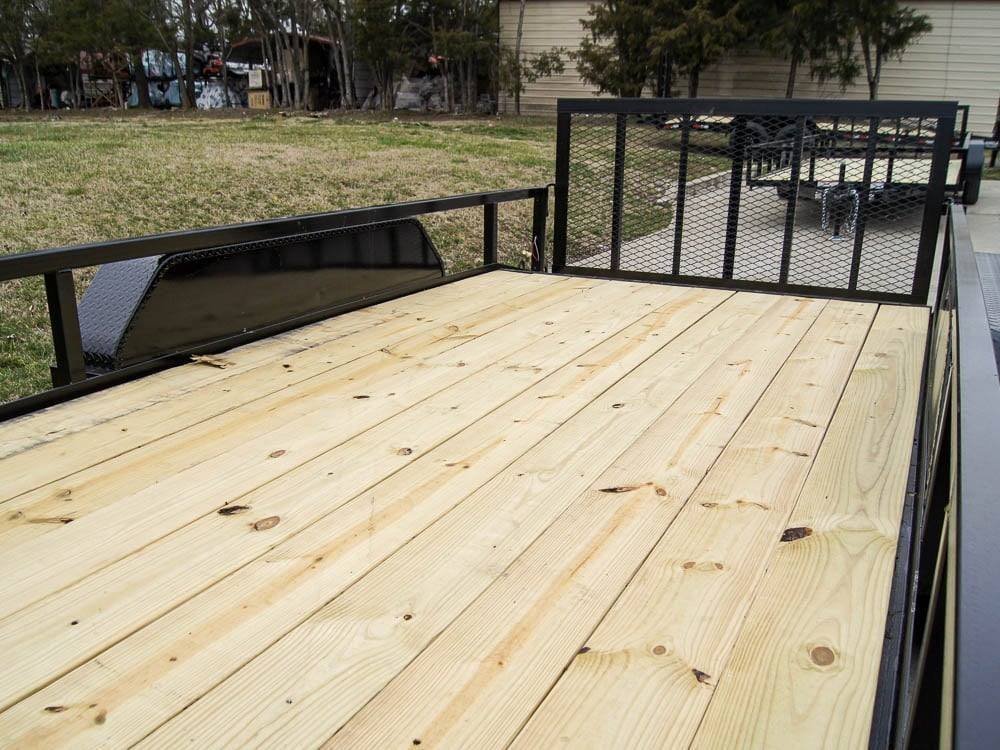 6.4x16 Tube Top Dovetail Utility Trailer (2) 3,500lb Axles - Image 13