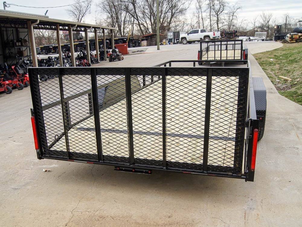 7x20 Tube Top Dovetail Utility Trailer (2) 3500lb Axles - Image 6