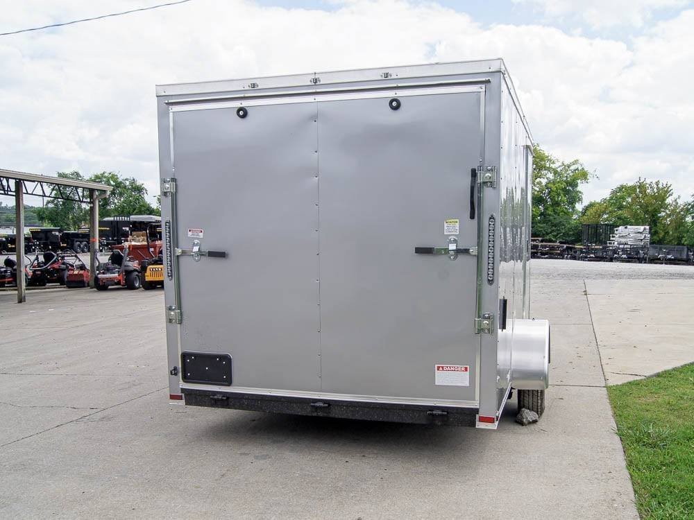 7x12 Silver Frost V-Nose Enclosed Trailer 3,500lb Axles - Image 8