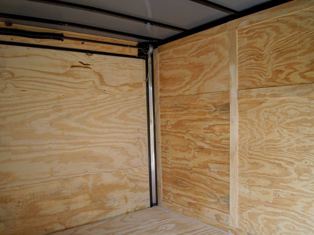 7x12 Silver Frost V-Nose Enclosed Trailer 3,500lb Axles - Image 14