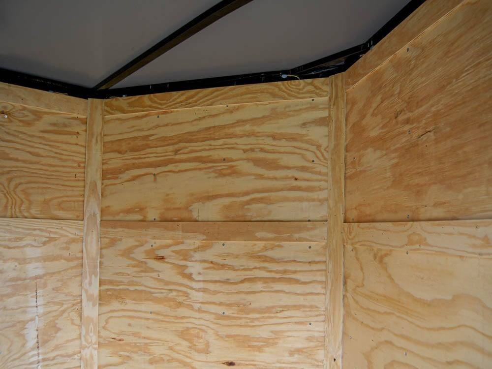 7x12 Silver Frost V-Nose Enclosed Trailer 3,500lb Axles - Image 15