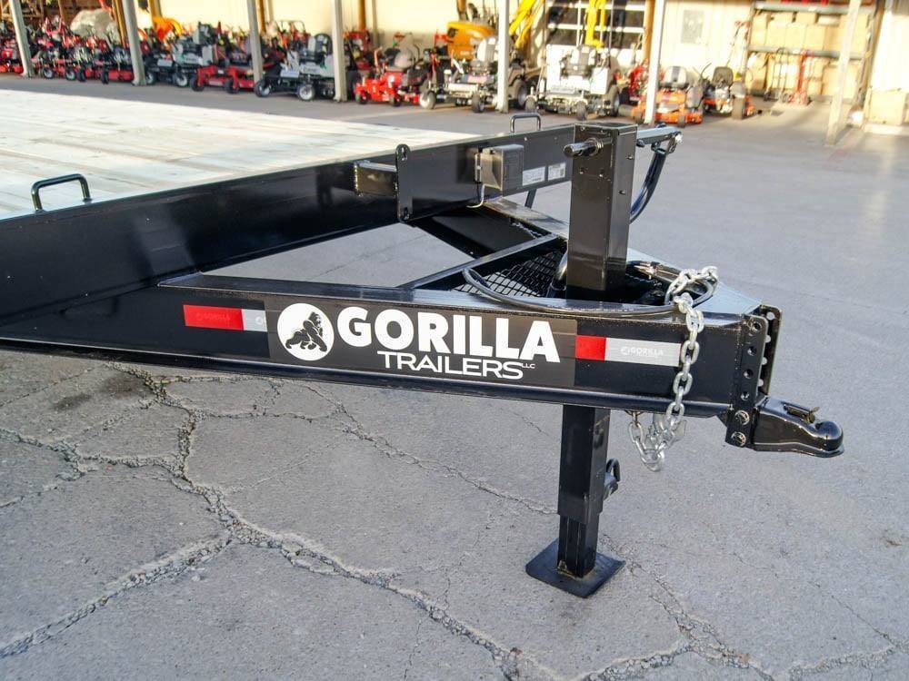 8.5x22 Straight Deckover Trailer (2) 7K Axles with Slide Out Ramps - Image 10