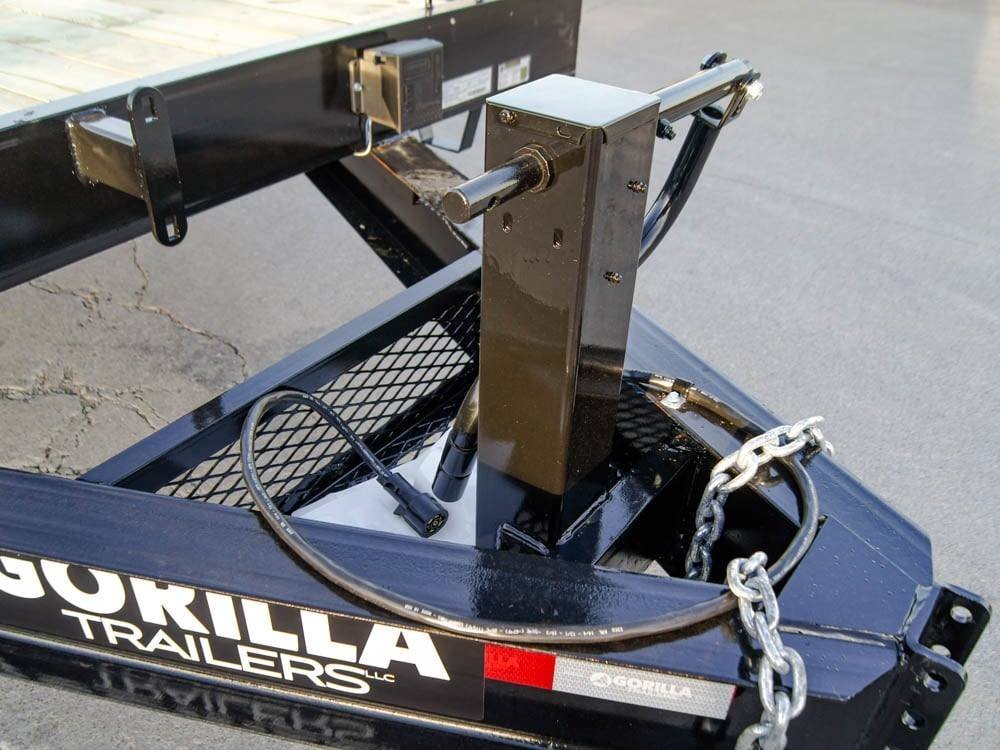 8.5x22 Straight Deckover Trailer (2) 7K Axles with Slide Out Ramps - Image 11