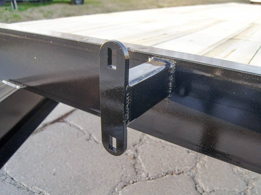 8.5x22 Straight Deckover Trailer (2) 7K Axles with Slide Out Ramps - Image 12