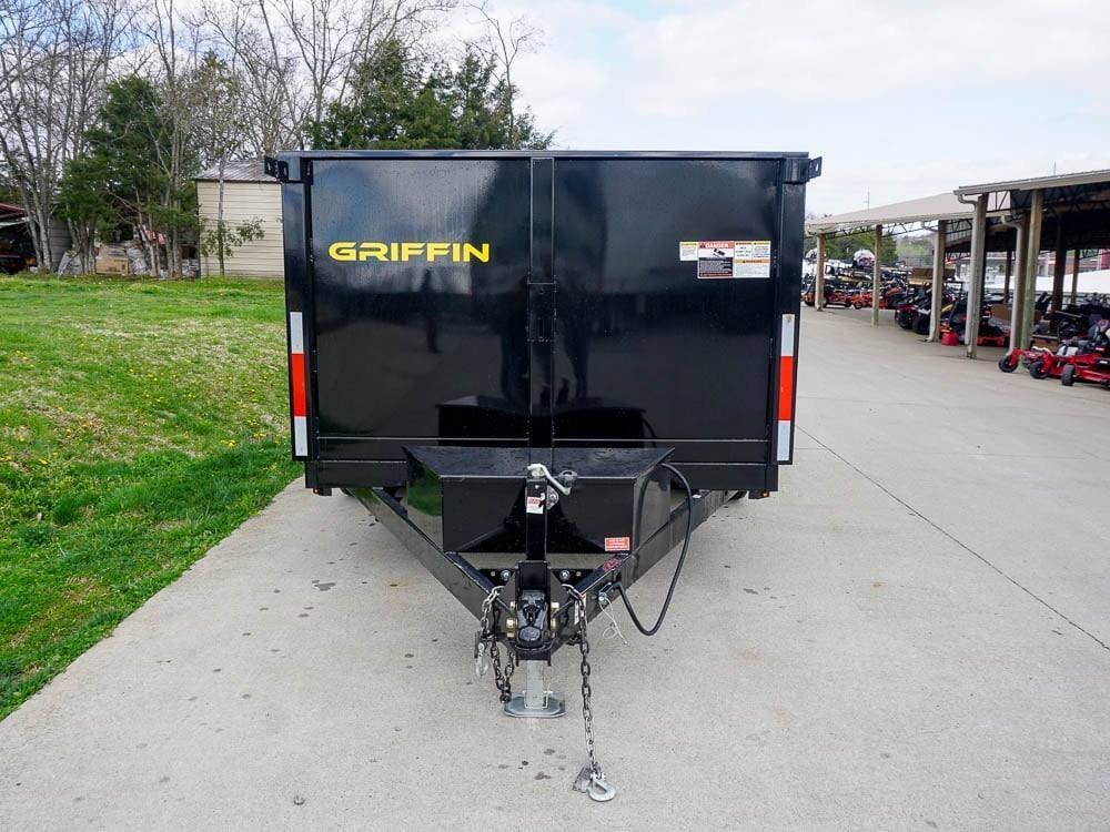 7x12 Hydraulic Dump Trailer with 4ft Sides (2) 7K Axles - Image 3