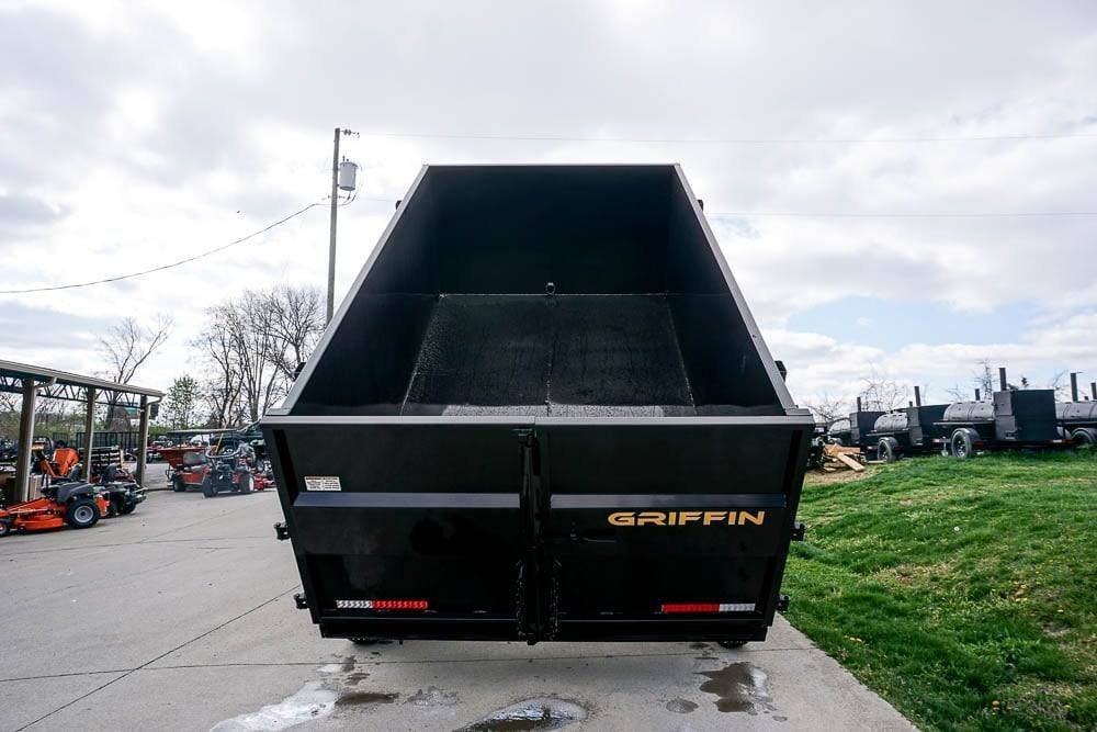 7x12 Hydraulic Dump Trailer with 4ft Sides (2) 7K Axles - Image 12