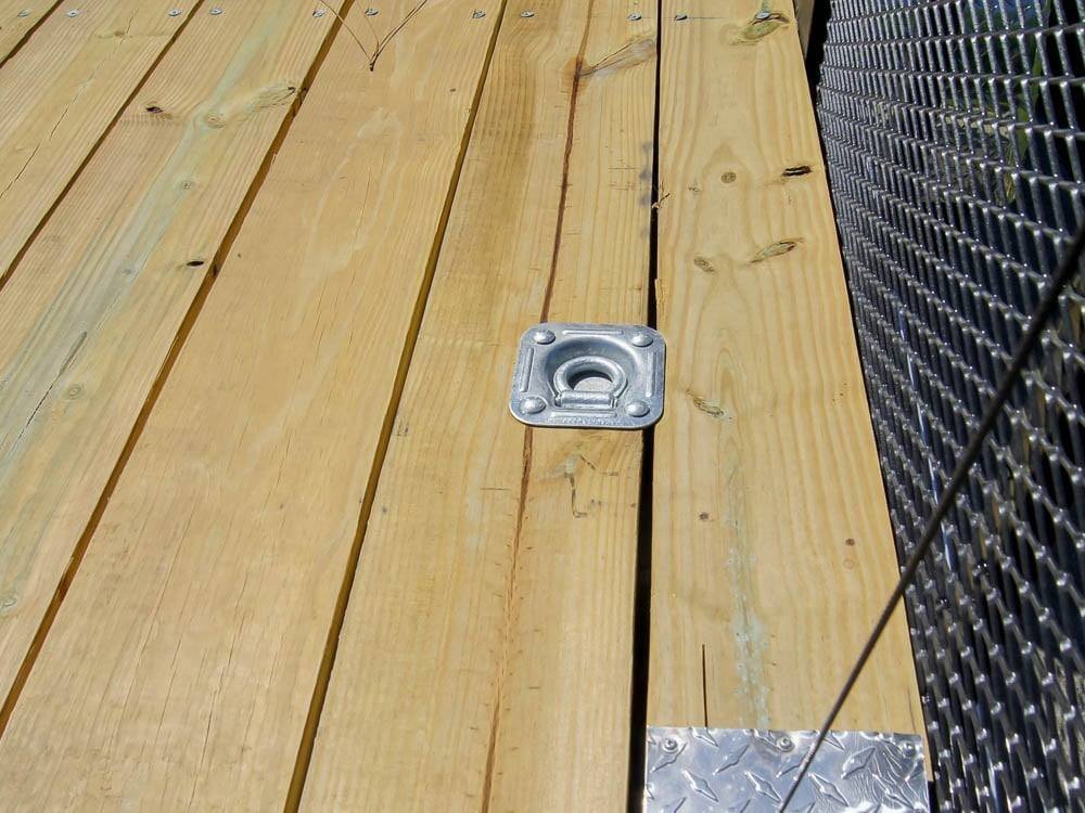 7x18 Hybrid Flat-Nose Enclosed Trailer with 4ft Mesh Deck Storage - Image 18