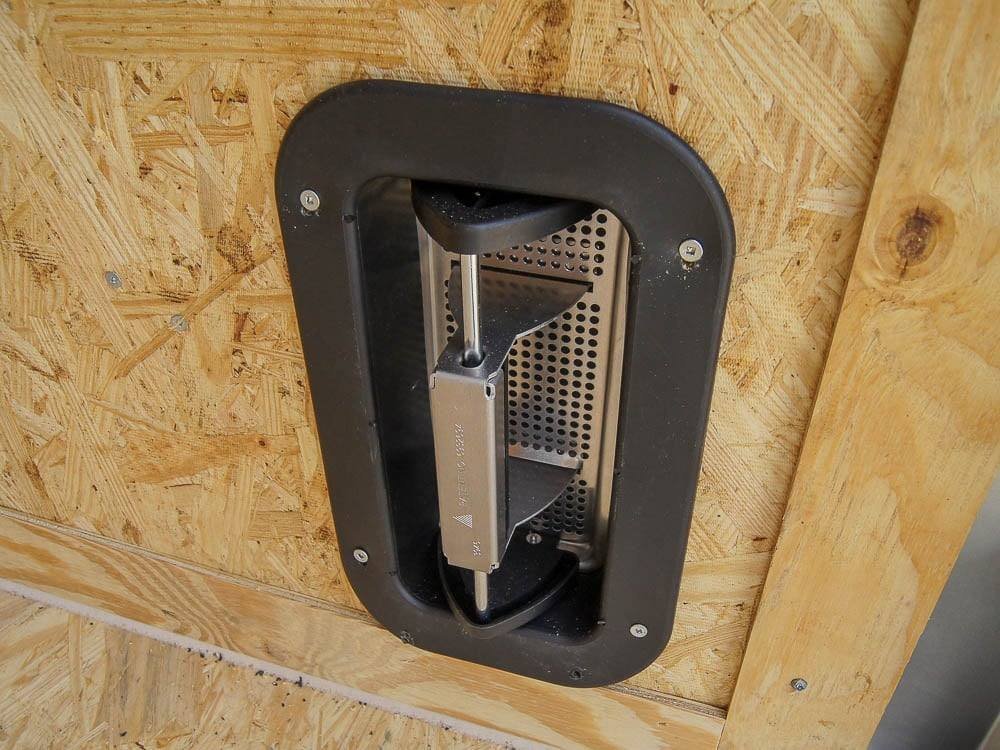 7x12 Charcoal V-Nose Custom Enclosed Trailer 3500lb Axle with Brake Storage - Image 10