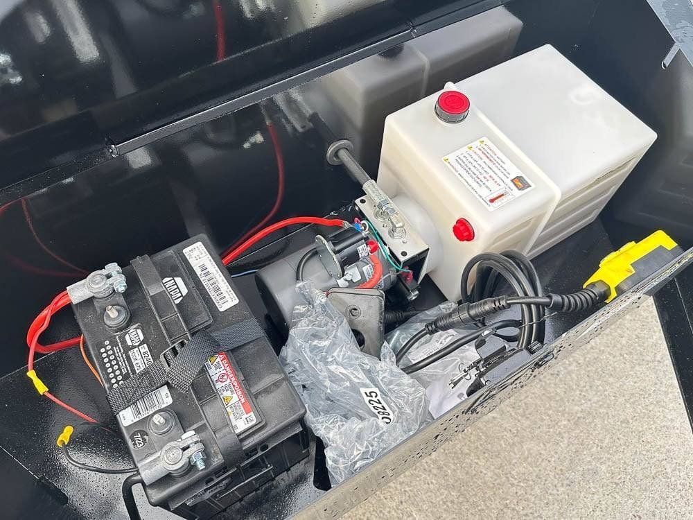 7x16 Gorilla Telescopic IBeam Dump Trailer with 3ft Sides (2) 7K Axles 14k GVWR - Image 11