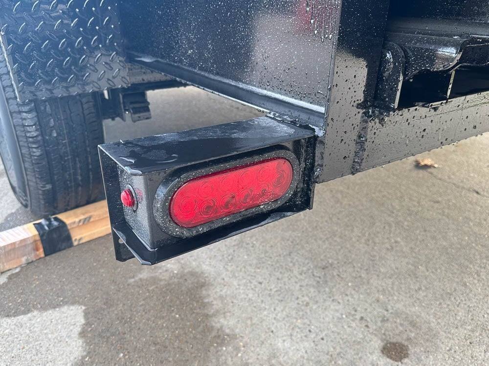 7x16 Gorilla Telescopic IBeam Dump Trailer with 3ft Sides (2) 7K Axles 14k GVWR - Image 14