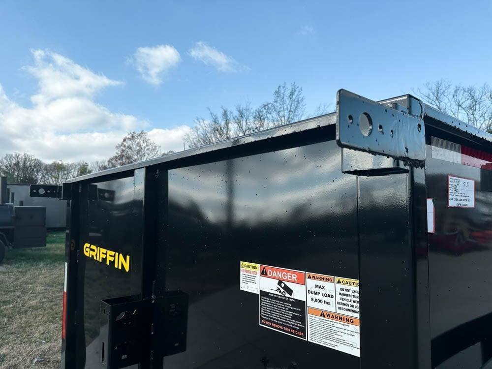 7x12 Hydraulic Dump Trailer with 3ft Sides (2) 6K Axles - Image 13