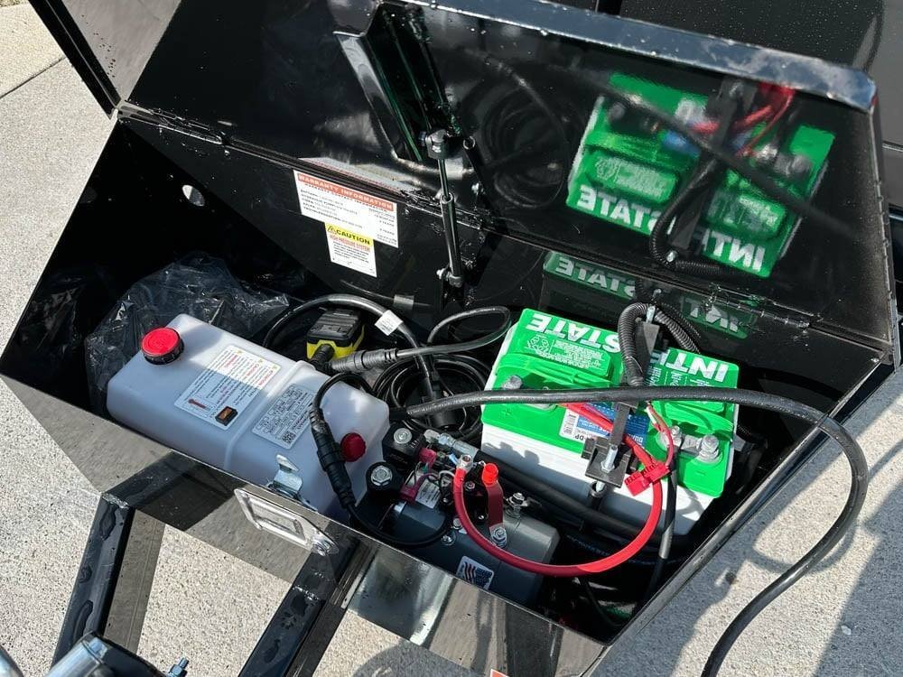 7x12 Hydraulic Dump Trailer with 3ft Sides (2) 6K Axles - Image 18