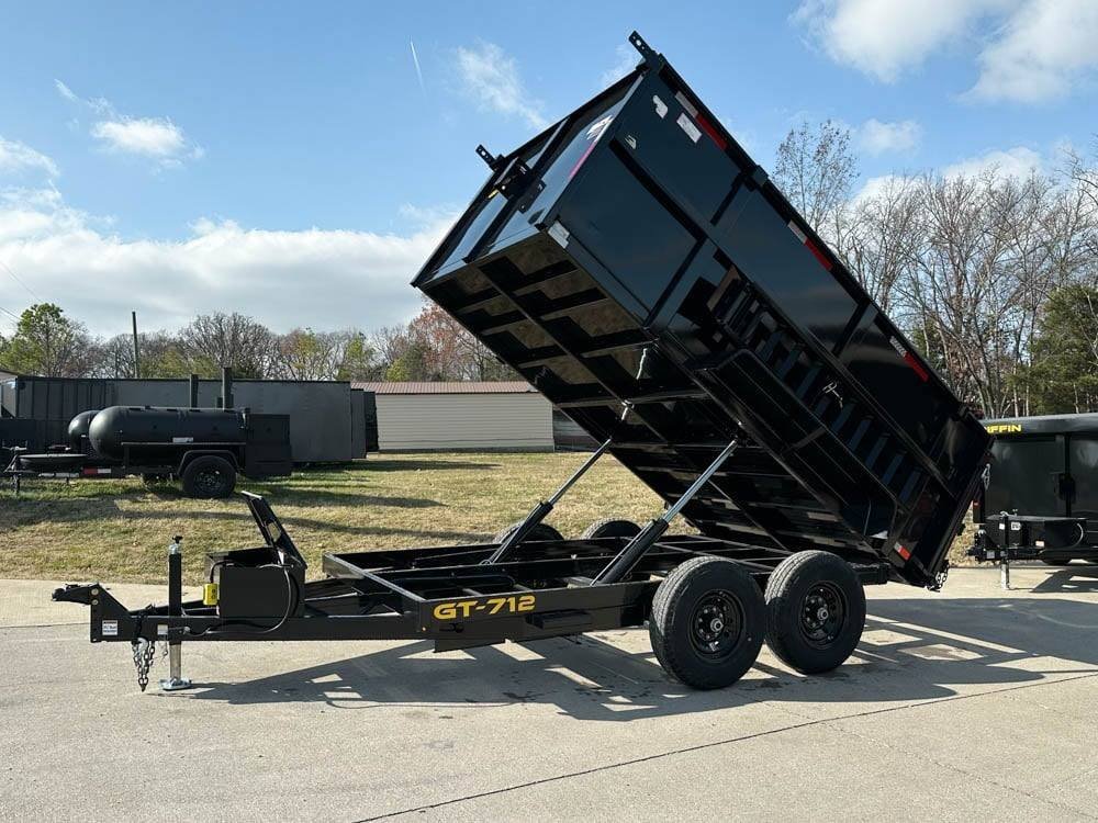 7x12 Hydraulic Dump Trailer with 3ft Sides (2) 6K Axles - Image 19