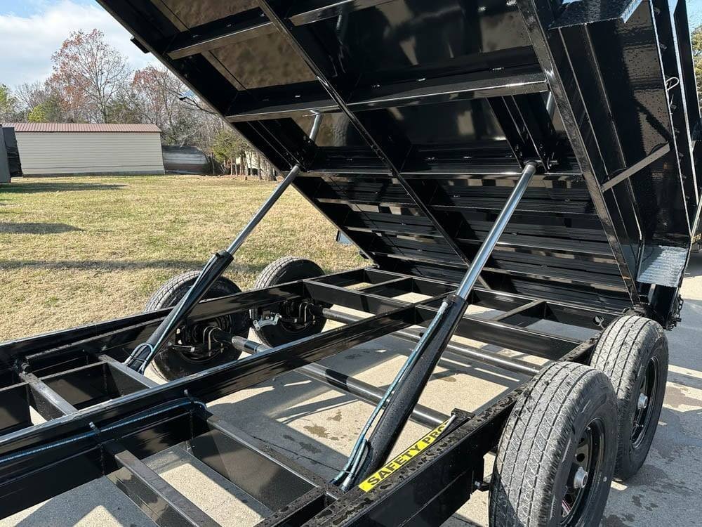 7x12 Hydraulic Dump Trailer with 3ft Sides (2) 6K Axles - Image 22